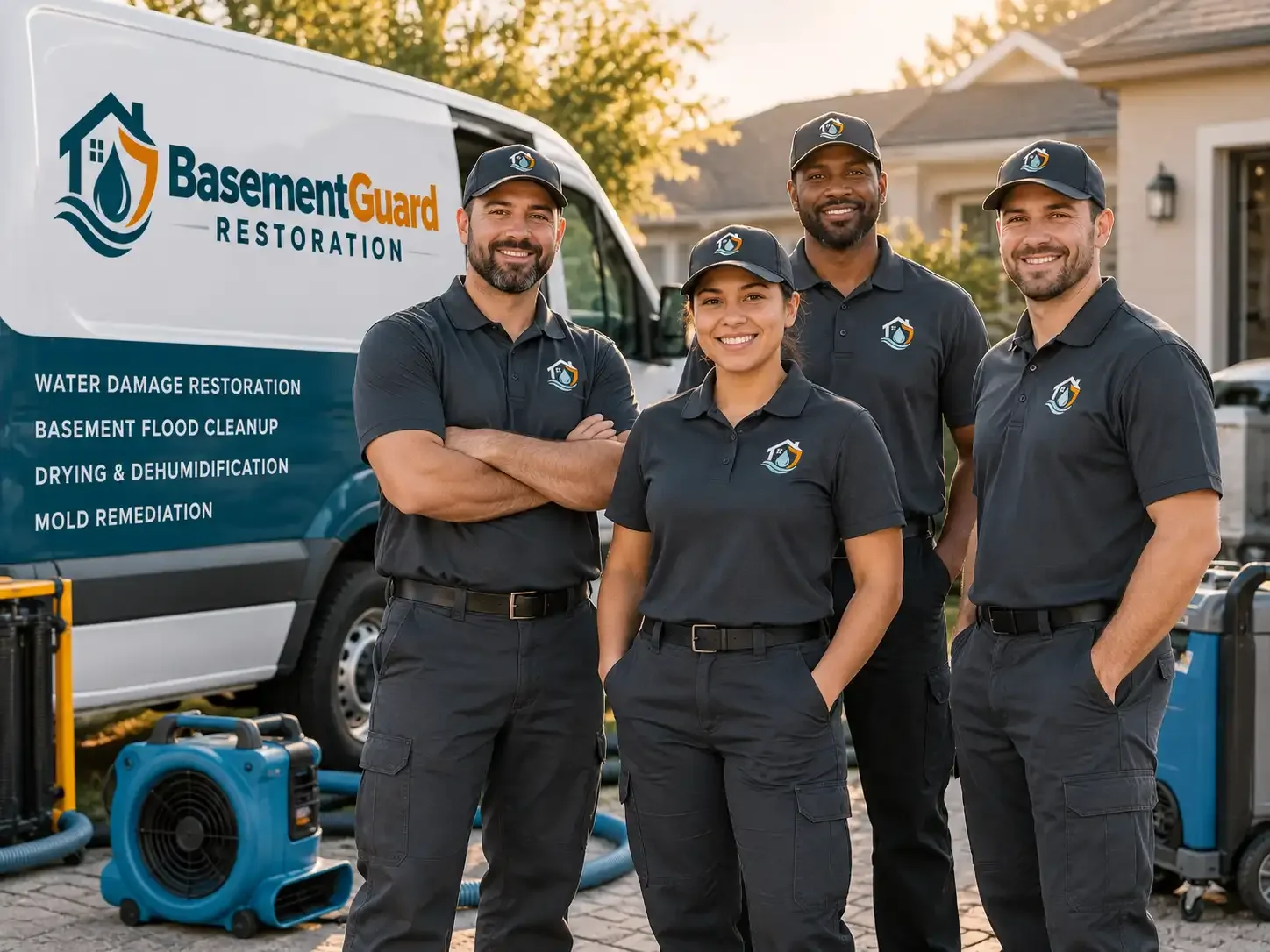 Basement Water Damage Restoration company in Broomes Island, MD